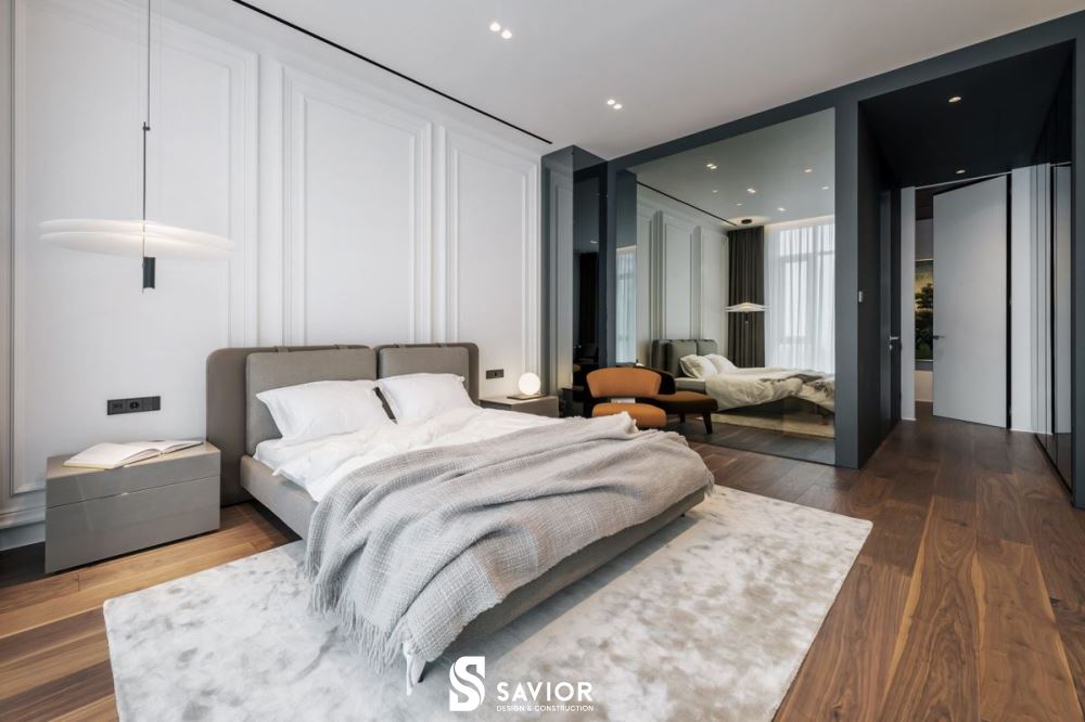 Phòng ngủ Master hiện đại và thoải mái