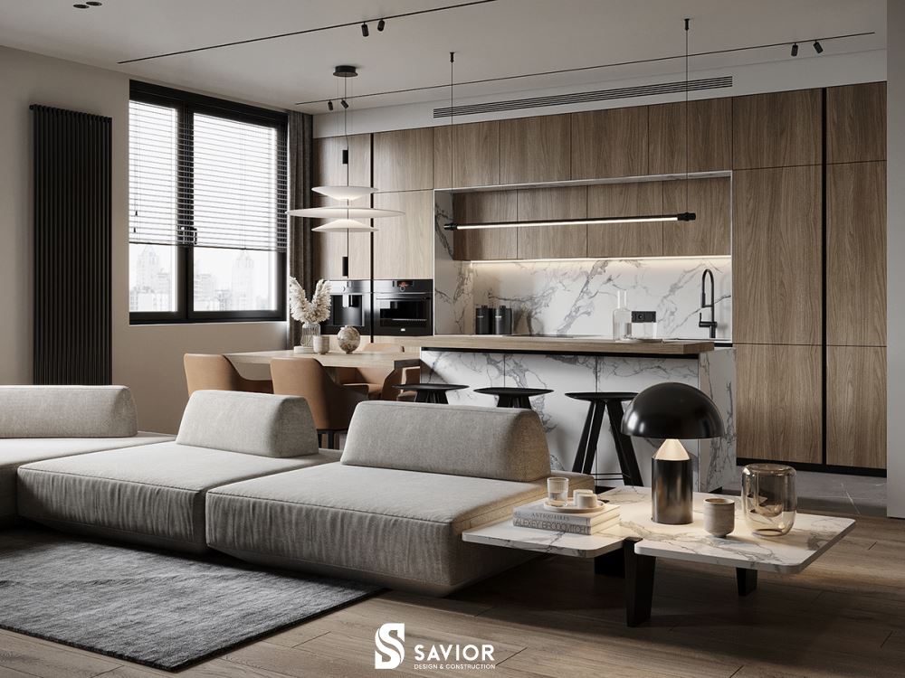 Thiết kế được tối ưu hóa công năng sử dụng sao cho tiện nghi nhất