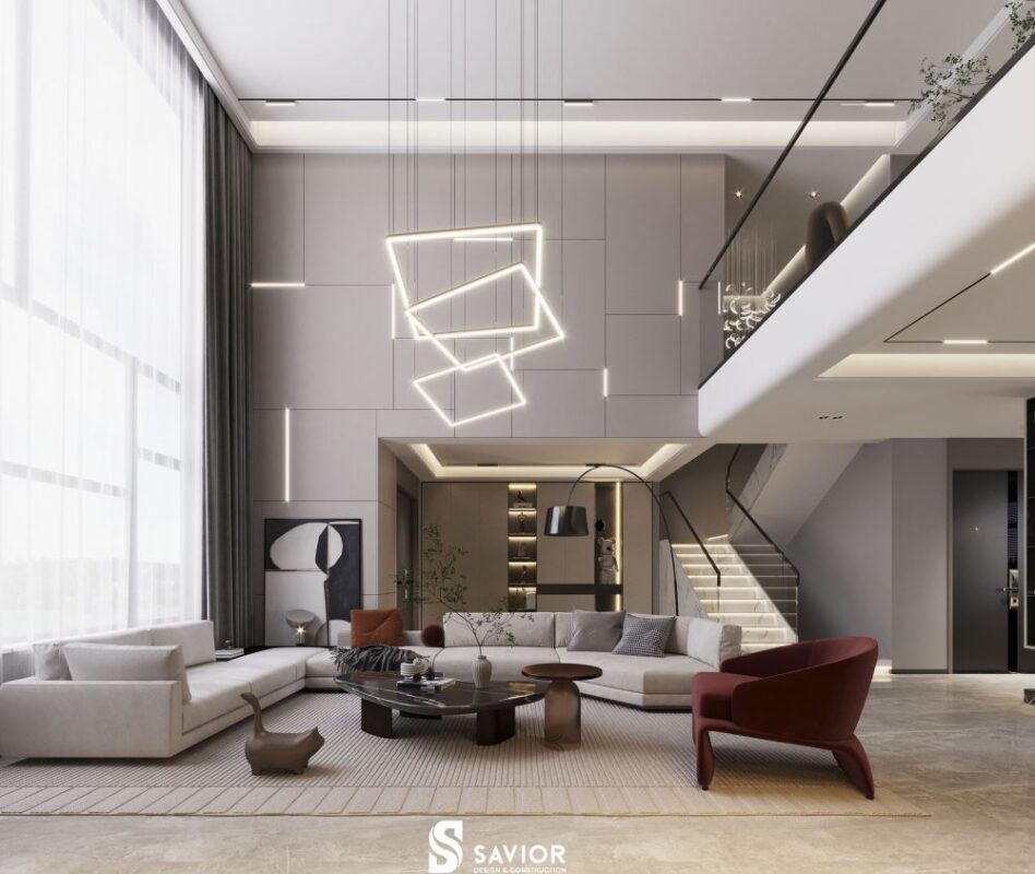 Nội thất Duplex hiện đại với những tiện ích tiện nghi