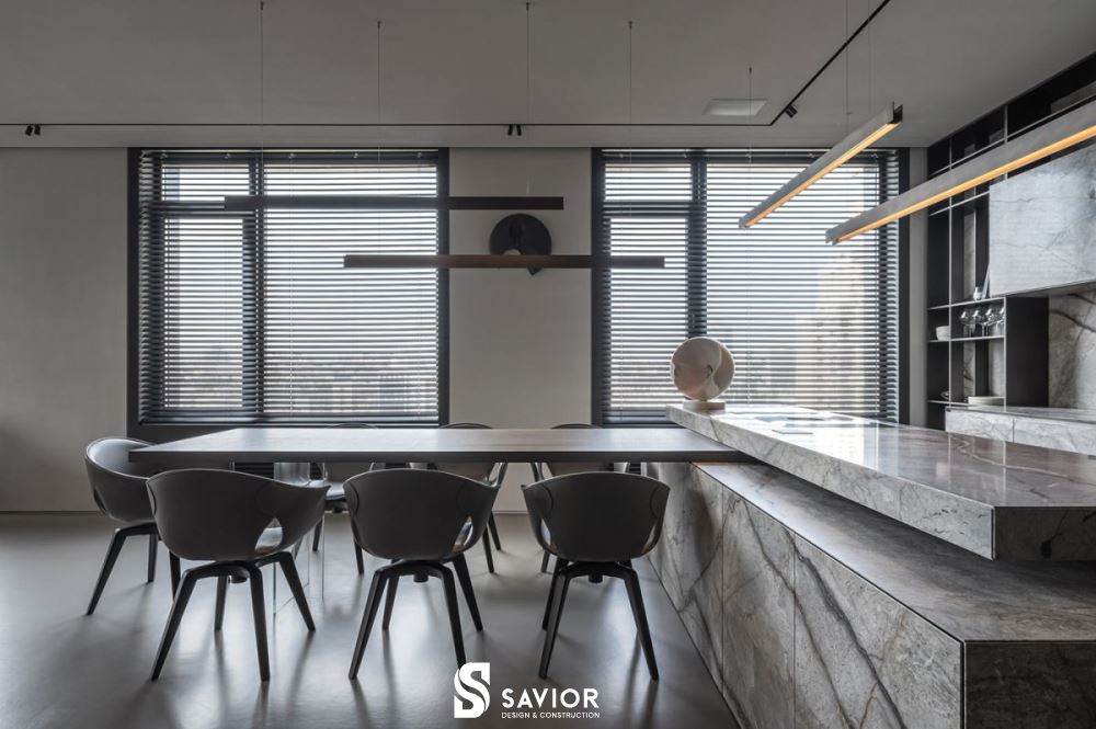 Phòng bếp thuận tiện với đầy đủ các chức năng