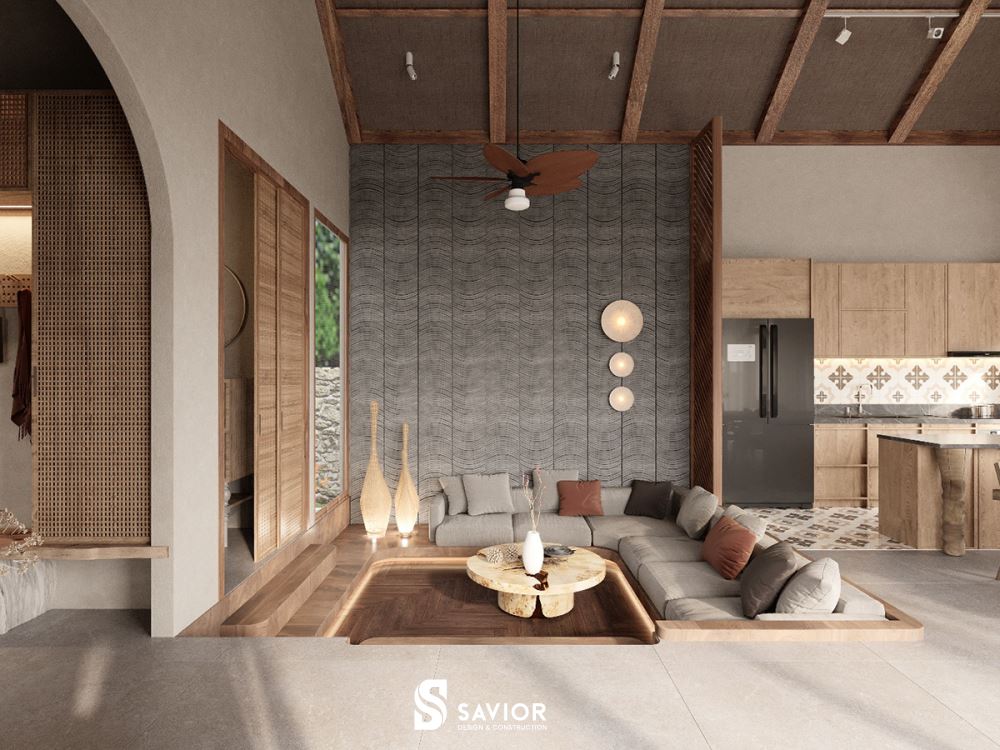 Xu hướng nội thất xanh bền vững trong nội thất phòng khách