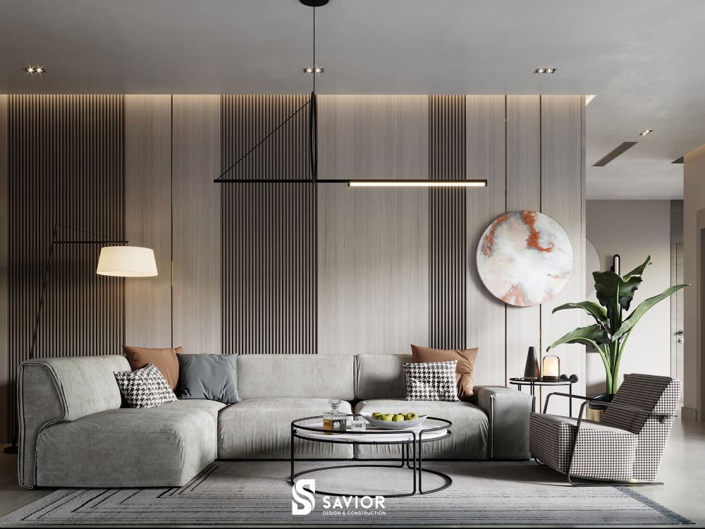 Nội thất phòng khách hiện đại