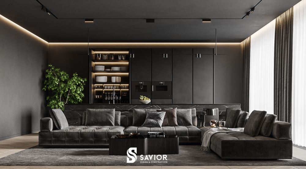 Chất liệu da được dự đoán và xu hướng được yêu thích trong nội thất phòng khách