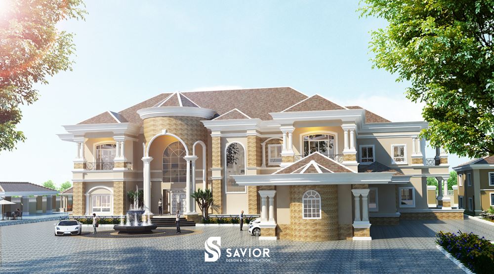 Nét hoàng gia, quyền quý của căn biệt thự phong cách châu Âu cổ điển