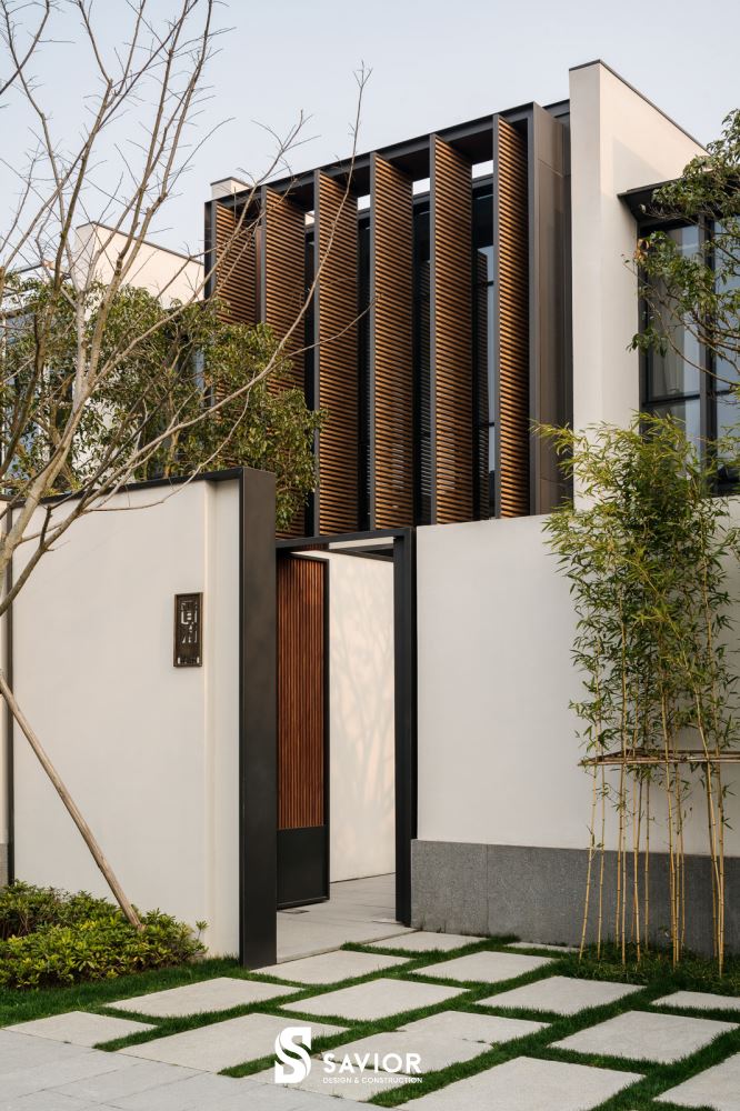 Kiến trúc biệt thự hiện đại 2 tầng