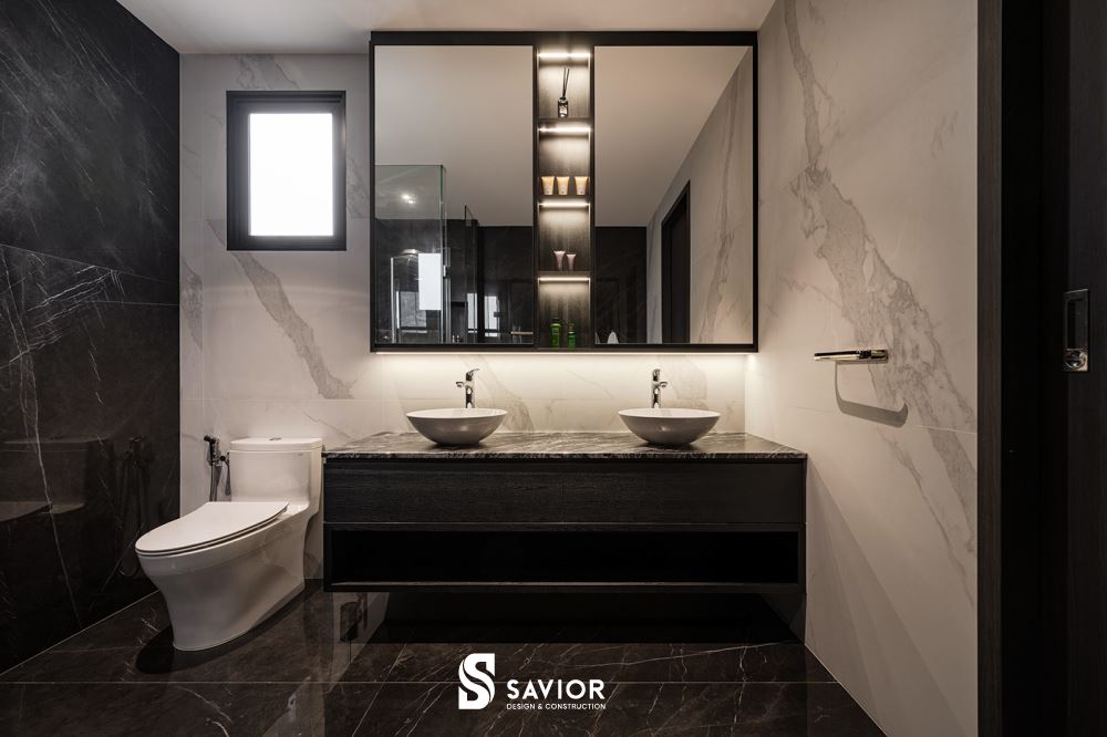 Không gian nhà tắm