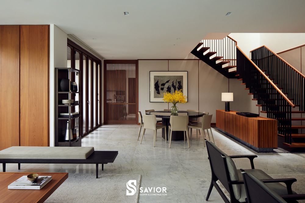 Mẫu thiết kế nhà biệt thự 2 tầng 100m2 sân vườn nghỉ dưỡng