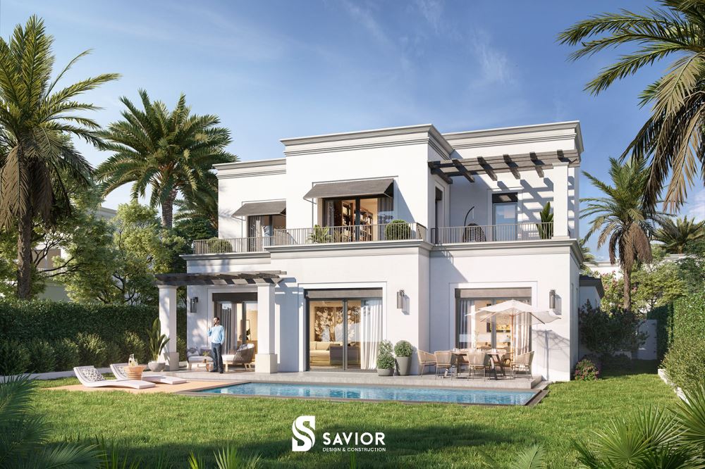 Thiết kế nội thất biệt thự sân vườn thoải mái