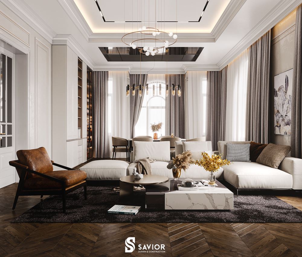 Phong cách tân cổ điển - sự kết hợp giữa nét cổ điển và hiện đại