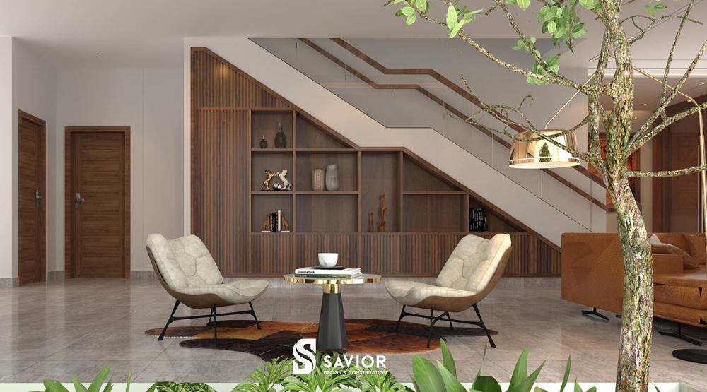 Top 5 mẫu thiết kế biệt thự 500m2 siêu sang, thời thượng đặc biệt 8 Nội thất bên trong căn biệt thự được thiết kế mở, rộng rãi