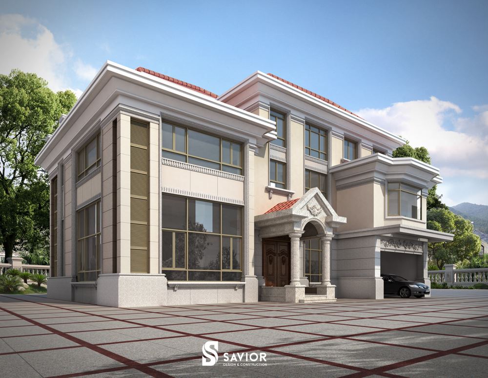 Top 5 mẫu thiết kế biệt thự 500m2 siêu sang, thời thượng đặc biệt 3 Modern Classic là phong cách được gia chủ yêu thích sử dụng trong dự án biệt thự này