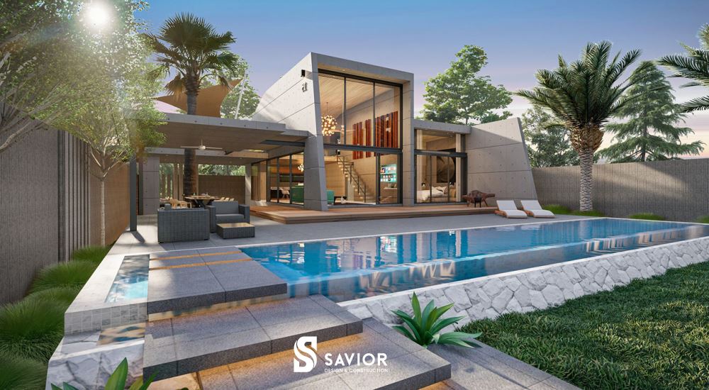 Top 5 mẫu thiết kế biệt thự 500m2 siêu sang, thời thượng đặc biệt 1 thiet ke biet thu 500m2