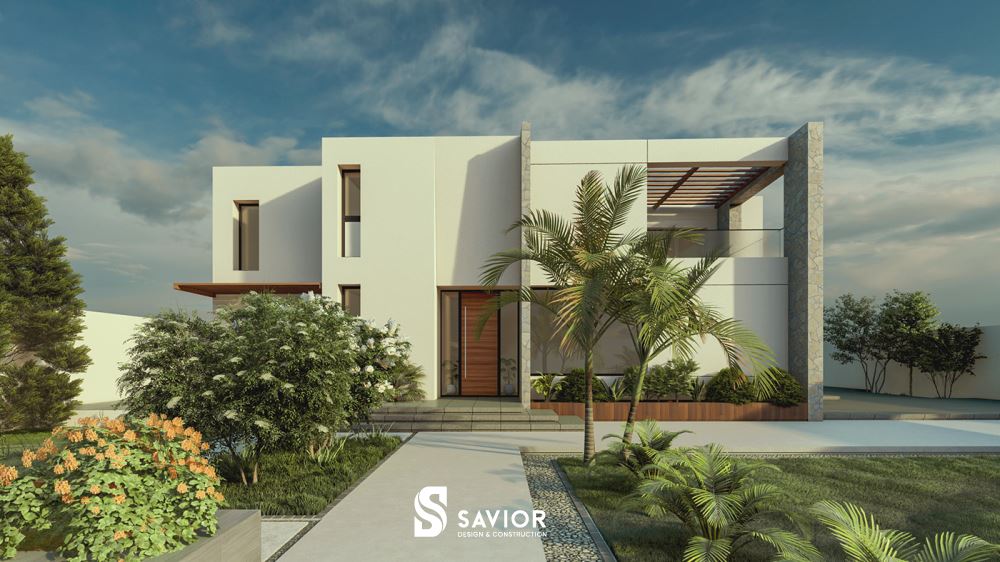 Mẫu biệt thự nhà vườn 2 tầng đẹp