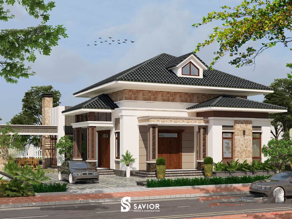 thiet ke biet thu nha vuon 13