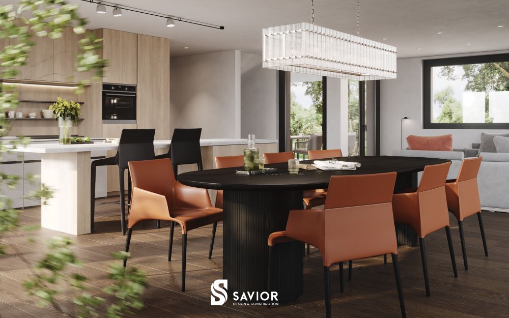 Không gian nội thất thoáng đãng và rộng rãi