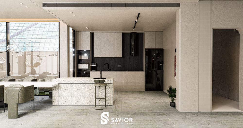 10+ Mẫu thiết kế nội thất biệt thự hiện đại, sang trọng 26 Không gian biệt thự sang trọng, thoáng rộng