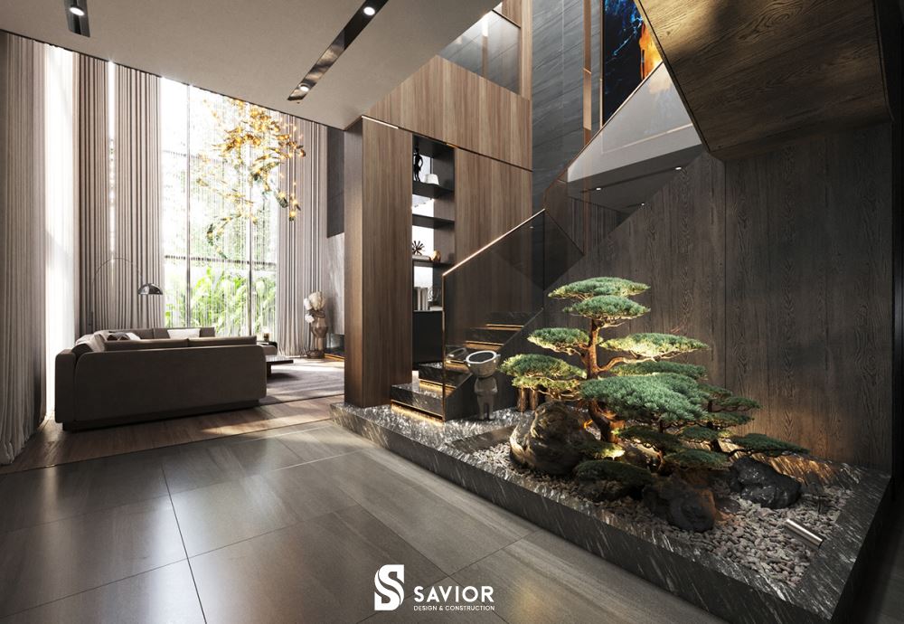 10+ Mẫu thiết kế nội thất biệt thự hiện đại, sang trọng 2 Không gian mở trong thiết kế nội thất biệt thự hiện đại