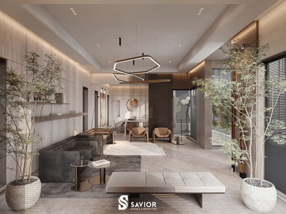 10+ Mẫu thiết kế nội thất biệt thự hiện đại, sang trọng 6 Thiết kế nội thất biệt thự hiện đại cho phòng khách sang trọng