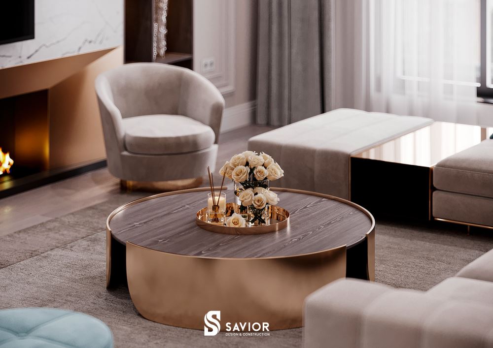 Thiết kế nội thất biệt thự tân cổ điển sang trọng và đẳng cấp 32 Nét đẹp tinh tế được chăm chút tỉ mỉ