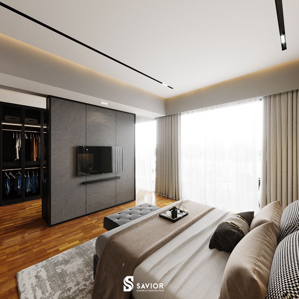 Không gian được bố trí khoa học, hợp lý