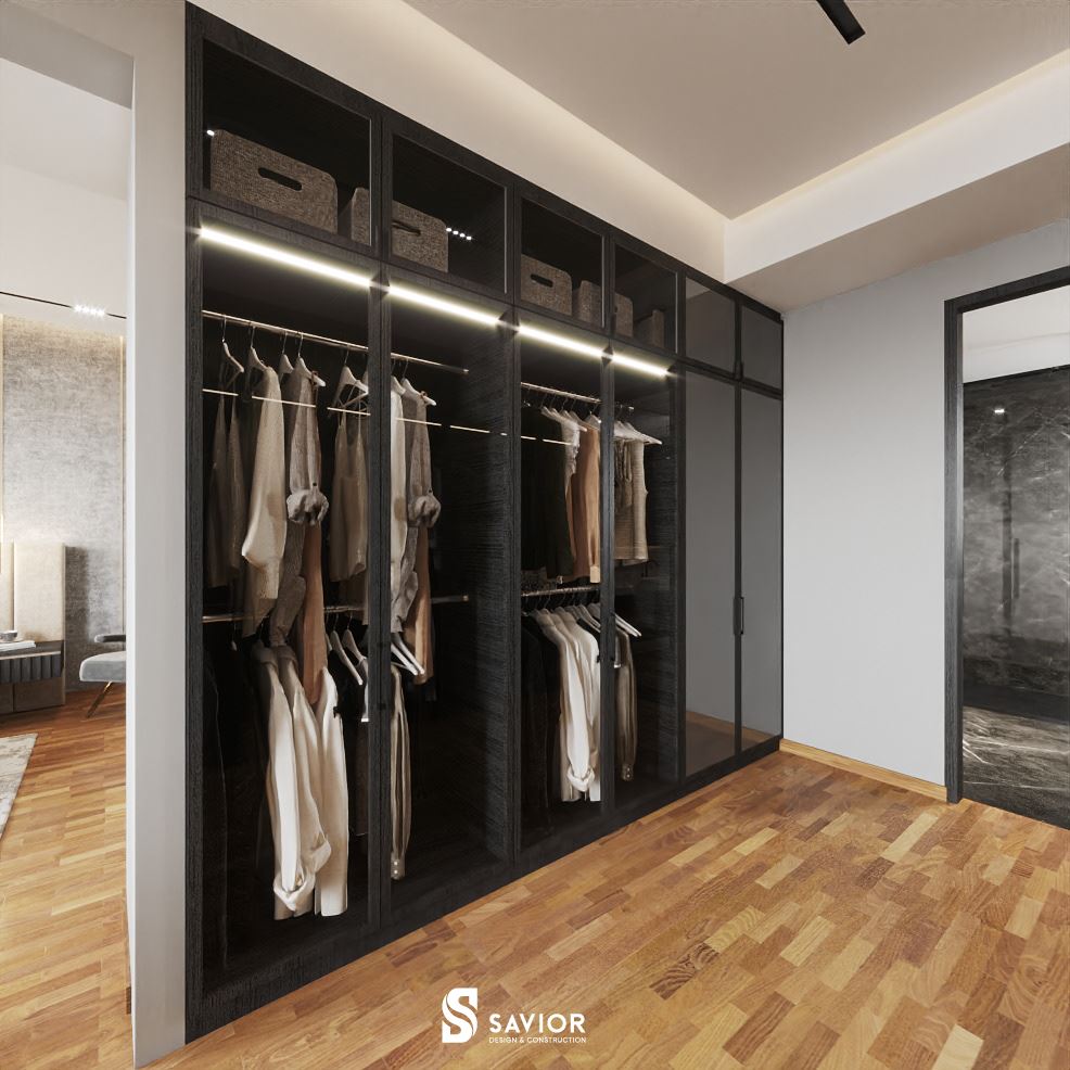 Hệ tủ quần áo cánh kính được ưa chuộng trong thời gian gần đây