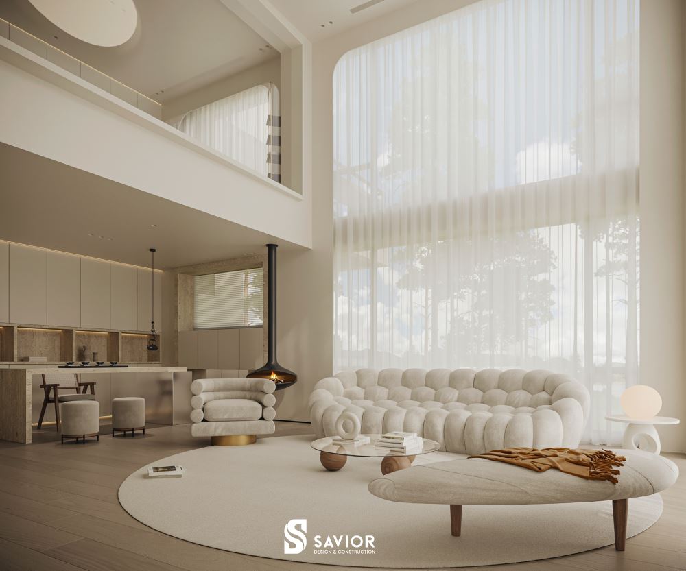 Liền kề thông tầng mang đến cảm giác choáng ngợp, bề thế