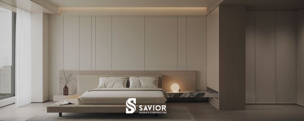 Phòng ngủ phụ nhẹ nhàng, thông thoáng