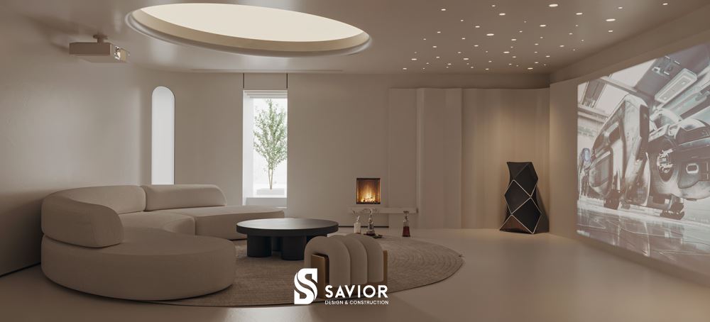 Phòng xem phim giải trí cho cả gia đình