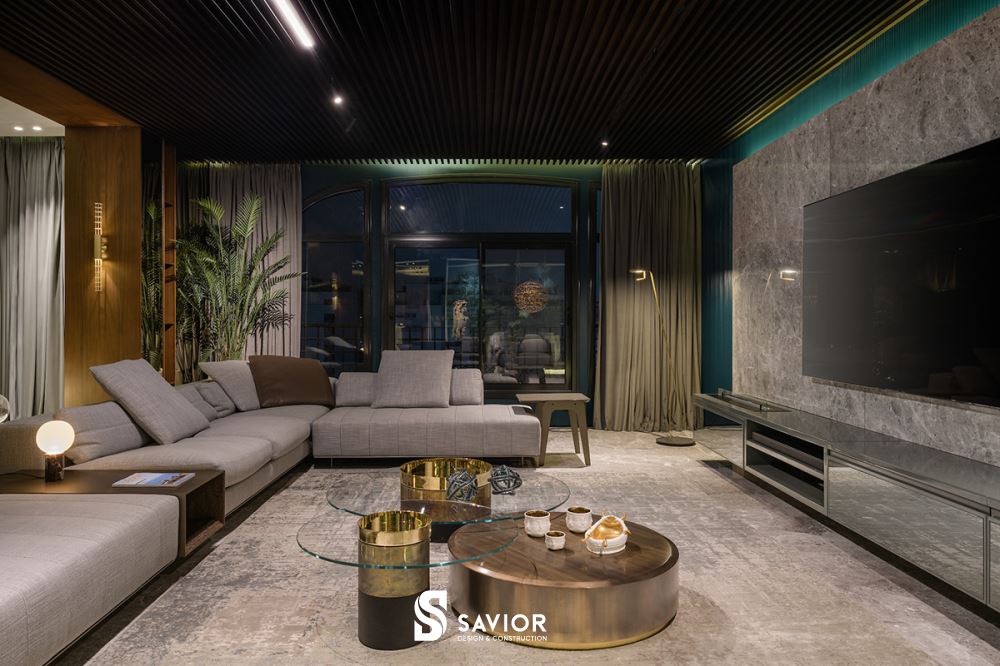 Không gian phòng khách thoáng rộng, sang trọng và lịch thiệp