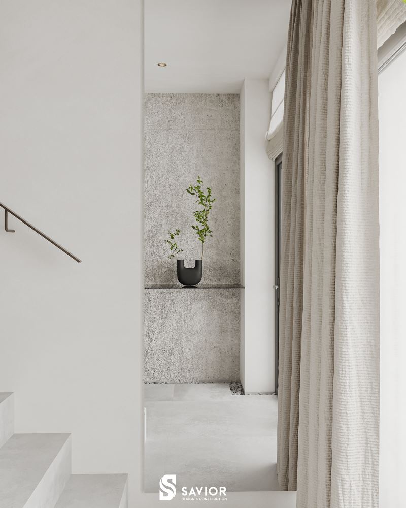 Các chi tiết đều được tối giản hóa, đem đến không gian thoáng rộng