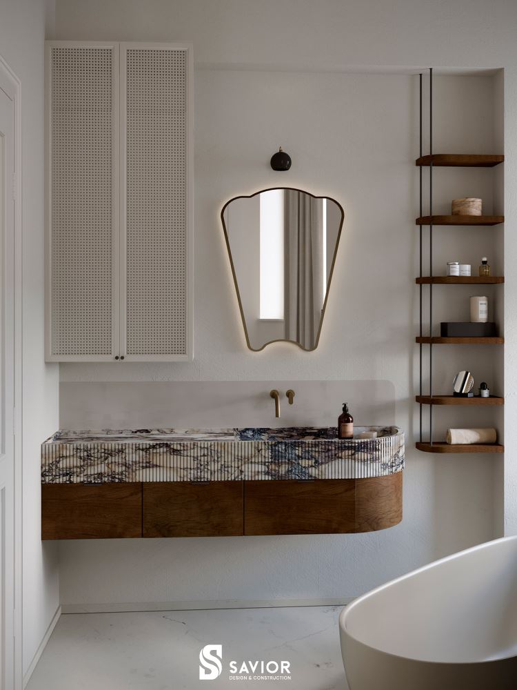 Nhà vệ sinh với những chi tiết độc đáo, ấn tượng