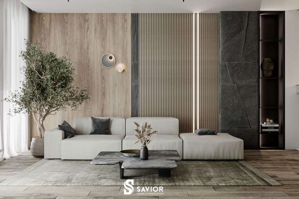 Thiết kế nội thất nhà phố phong cách Hiện đại