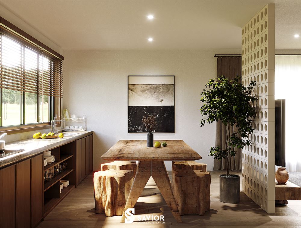 Nội thất WabiSabi mang đến vẻ đẹp tự nhiên, mộc mạc đầy thư giãn