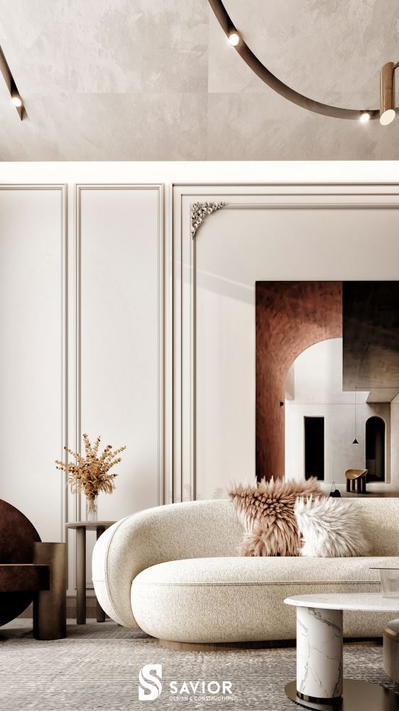 Phào chỉ là nét đặc trưng của phong cách tân cổ điển