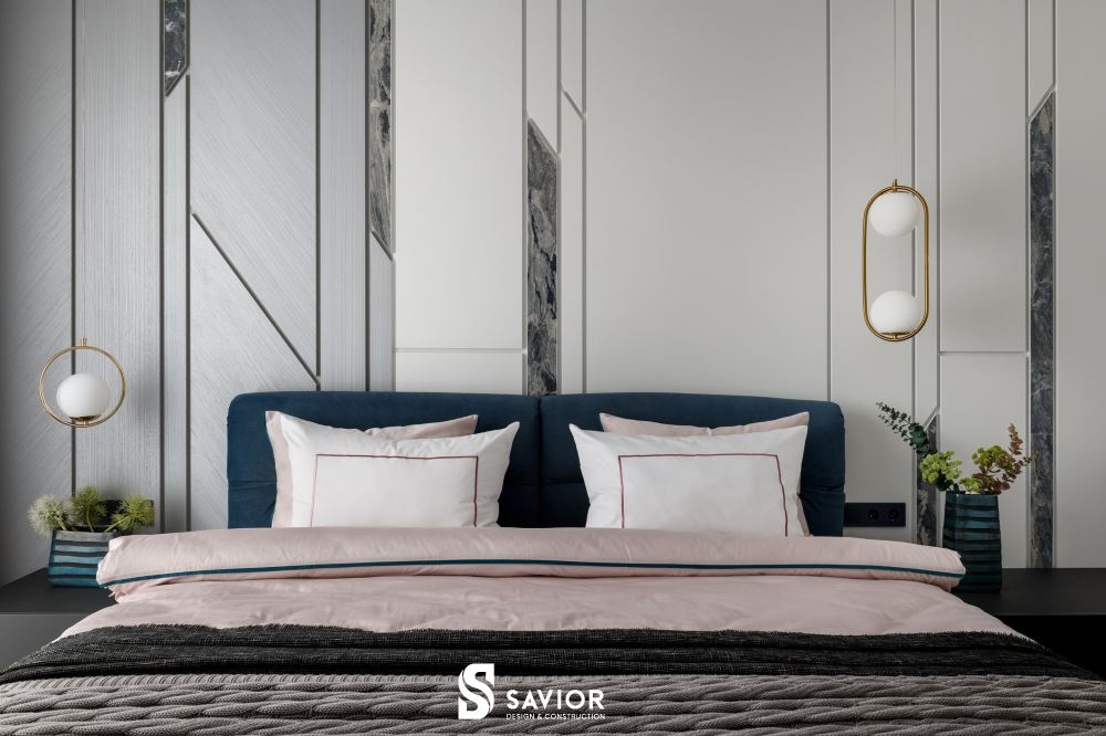 Phòng ngủ được đặt tại tầng 2