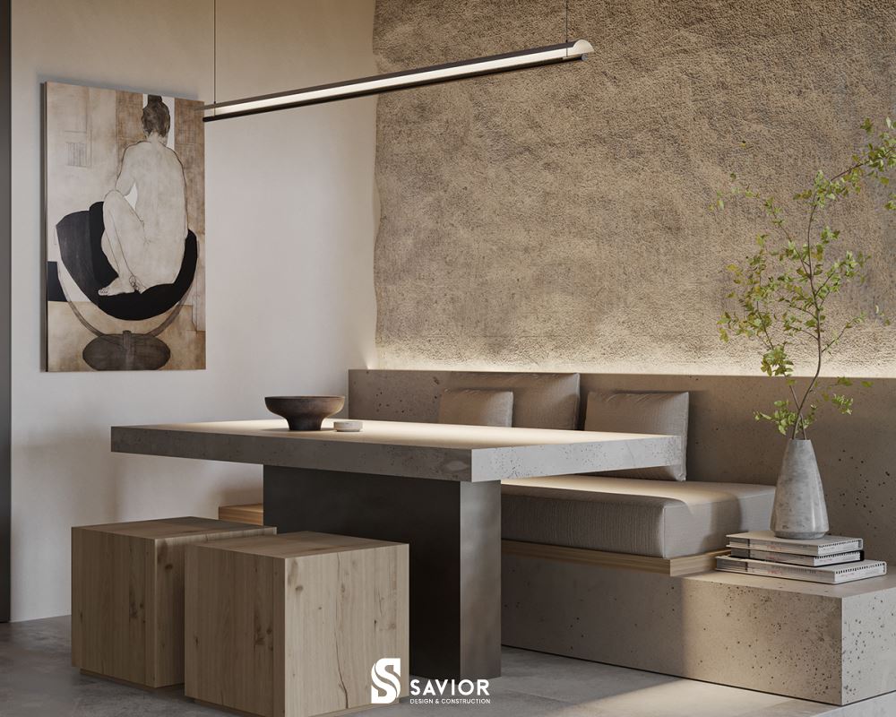 Phòng khách nhỏ trên tầng 2