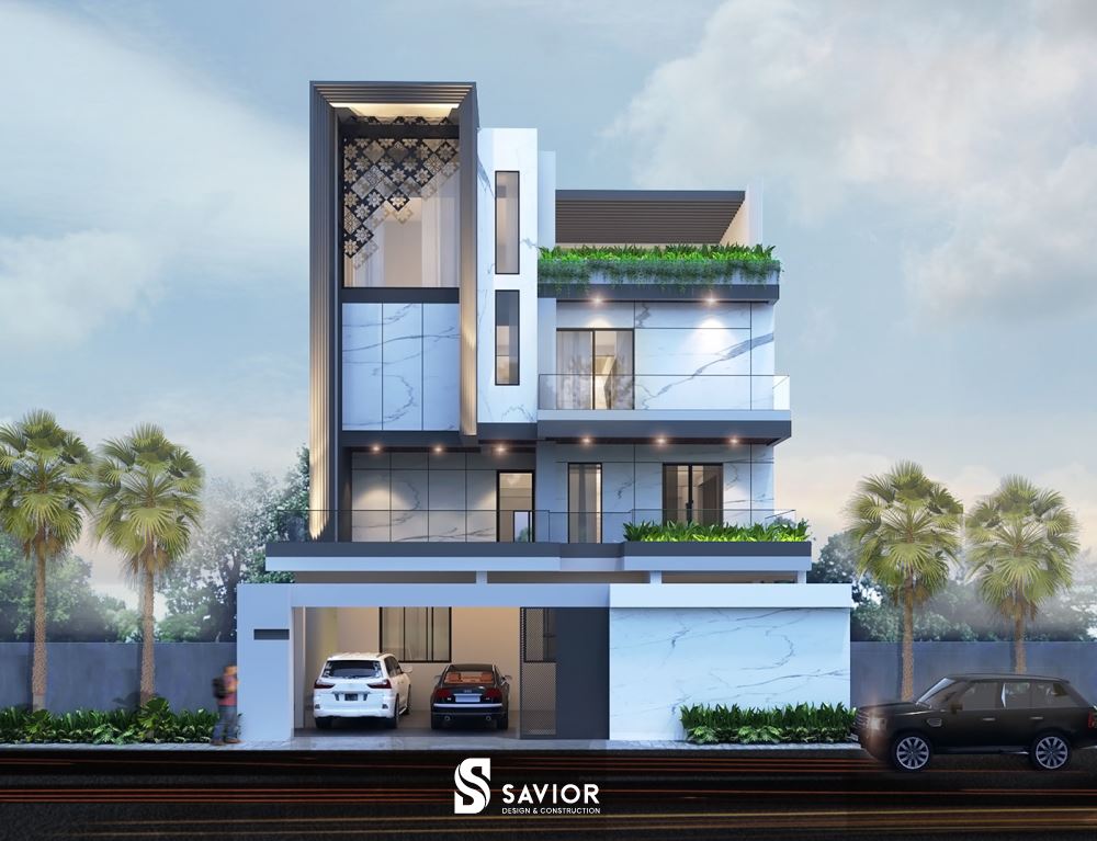 Bản thiết kế nhà đẹp tiện nghi, sang trọng