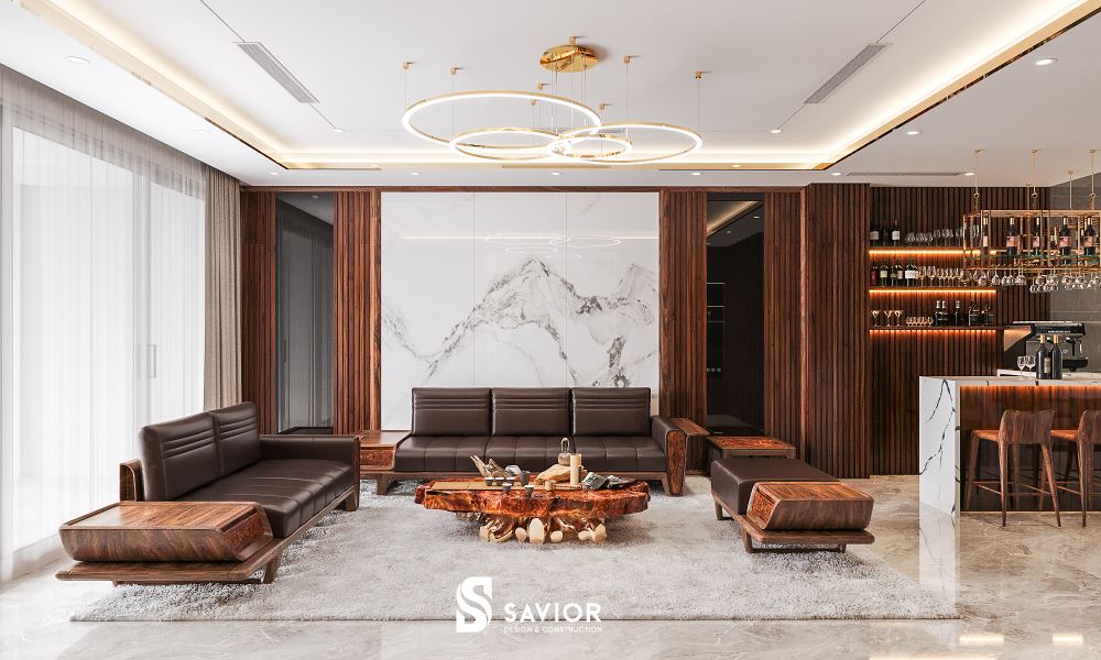 4 mẫu biệt thự gỗ óc chó SANG TRỌNG xứng đáng tham khảo nhất 44 Những lưu ý trong thiết kế, thi công nội thất gỗ óc chó?