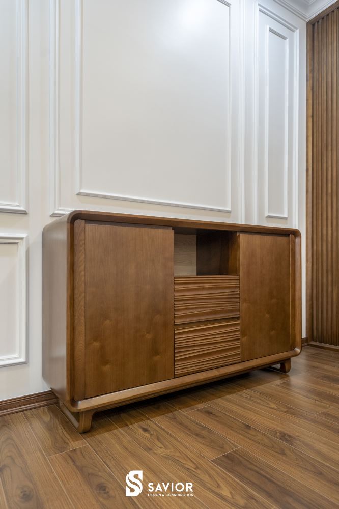 4 mẫu biệt thự gỗ óc chó SANG TRỌNG xứng đáng tham khảo nhất 15 Từng chi tiết được chế tác tỉ mẩn, đem đến độ hoàn hảo cao cho sản phẩm