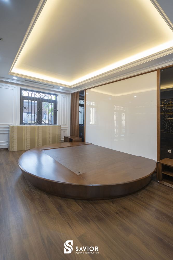 4 mẫu biệt thự gỗ óc chó SANG TRỌNG xứng đáng tham khảo nhất 20 Thiết kế giường tròn độc đáo được gia chủ đặc biệt ưng ý