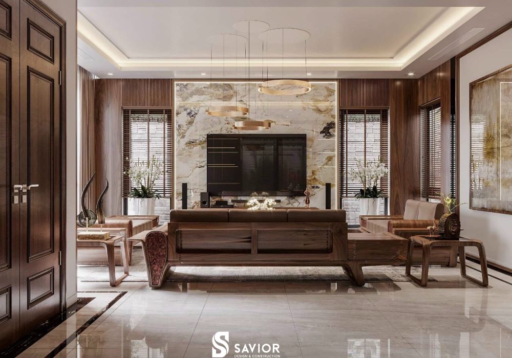 4 mẫu biệt thự gỗ óc chó SANG TRỌNG xứng đáng tham khảo nhất 23 Mẫu biệt thự gỗ óc chó sang trọng, thời thượng không thể bỏ lỡ