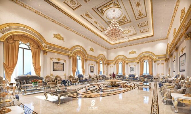 nội thất biệt thự cổ điển