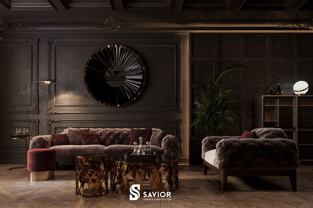 Mẫu nội thất cổ điển sang trọng, ấm cúng cho không gian chung cư