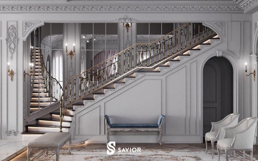 Các tông màu nhẹ nhàng, trung tính được sử dụng chủ đạo trong phong cách cổ điển