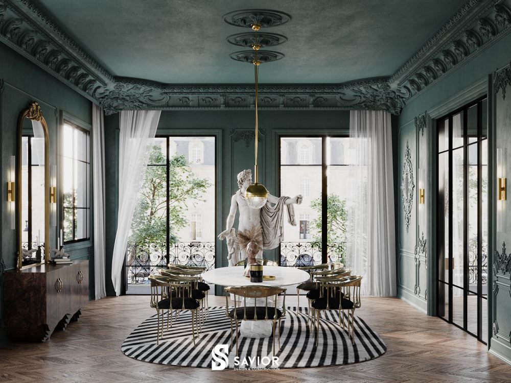 Tượng điêu khắc tô điểm thêm tính nghệ thuật cho không gian