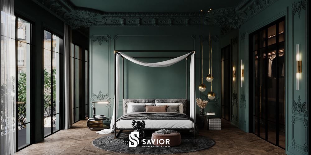 Phòng ngủ thoáng rộng, thư thái 