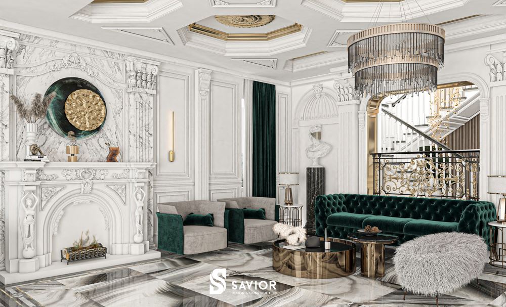 Nét đặc trưng sang trọng của phong cách nội thất cổ điển