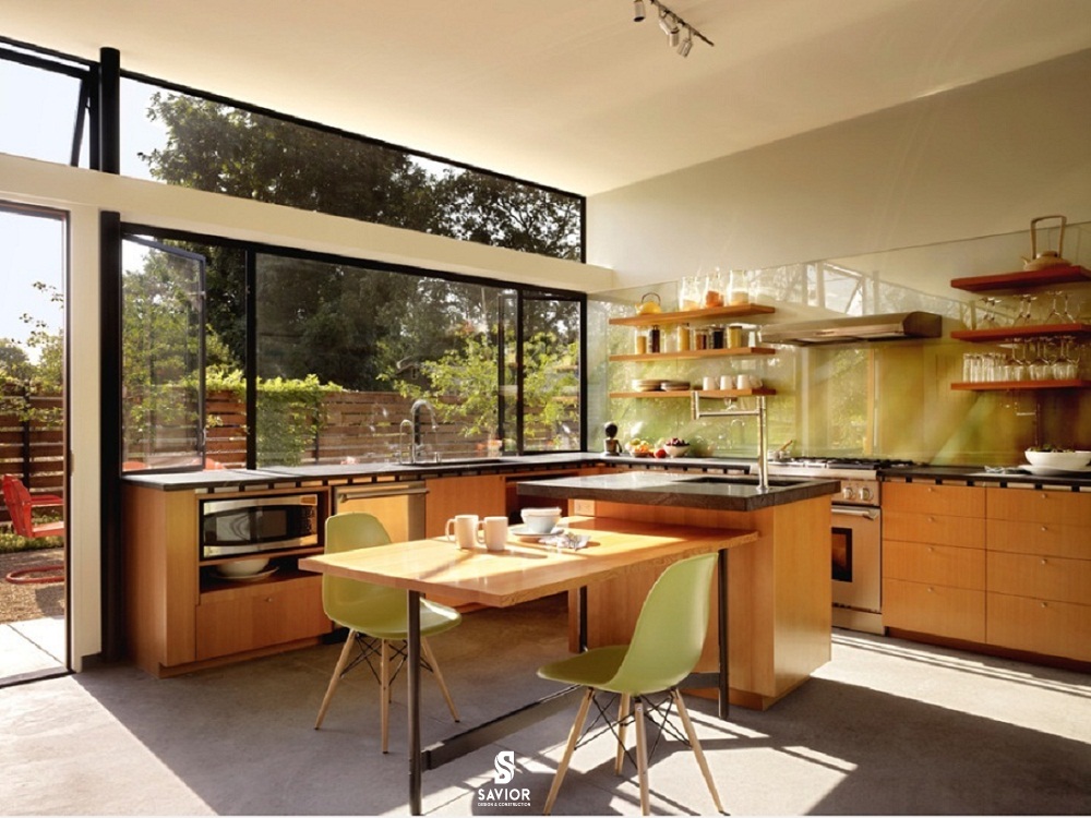 Mẫu nhà bếp biệt thự hiện đại được ưa chuộng năm 2022