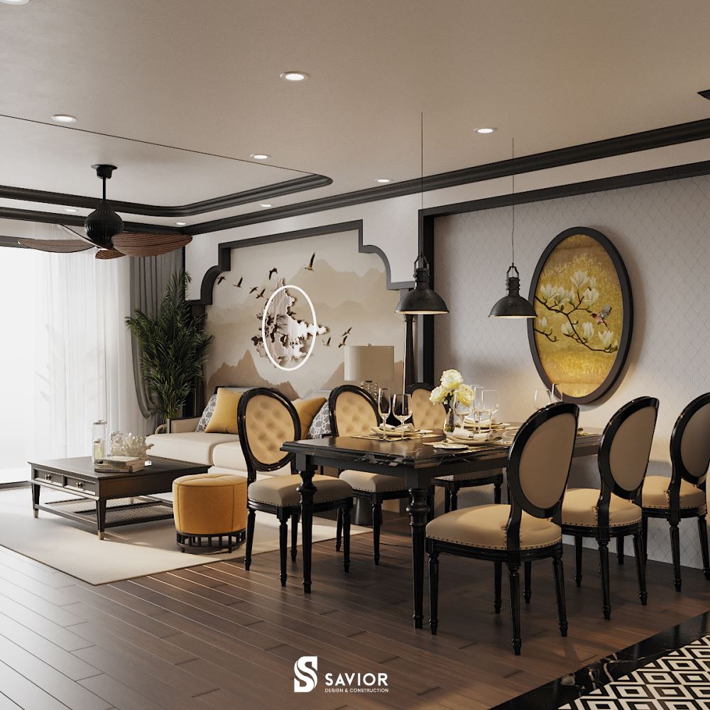 Top 5 mẫu nội thất phong cách Indochine đậm chất truyền thống 44 Mẫu căn hộ phong cách Indochine sang trọng, thu hút