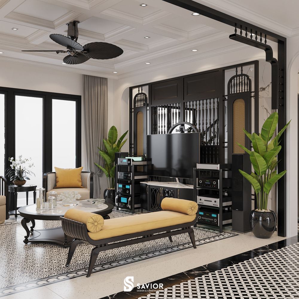 Top 5 mẫu nội thất phong cách Indochine đậm chất truyền thống 3 Các chất liệu tự nhiên được sử dụng rất nhiều trong phong cách Đông Dương